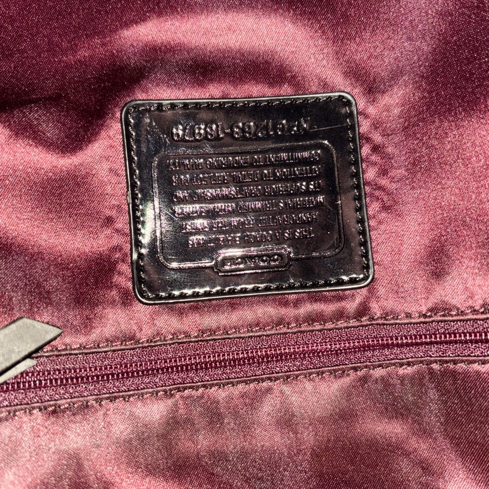 Elegant Burgundy Women's Bag